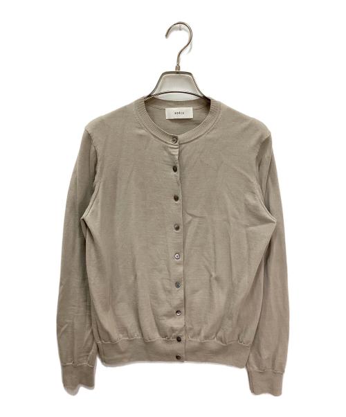 SOEJU（ソージュ）SOEJU (ソージュ) ウールハイゲージカーディガン グレー サイズ:記載無しの古着・服飾アイテム