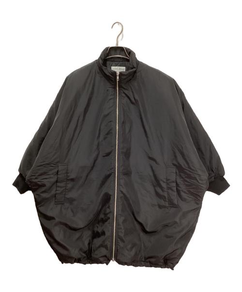 BEARDSLEY（ビアズリー）BEARDSLEY (ビアズリー) 中綿BIGポンチョコート ブラック サイズ:FREEの古着・服飾アイテム