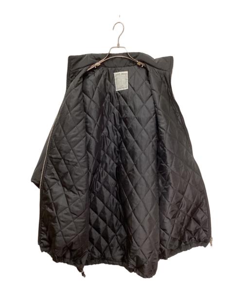 BEARDSLEY（ビアズリー）BEARDSLEY (ビアズリー) 中綿BIGポンチョコート ブラック サイズ:FREEの古着・服飾アイテム