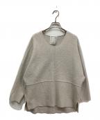 BEARDSLEYビアズリー）の古着「圧縮ジャージードルマンプルオーバー」｜アイボリー