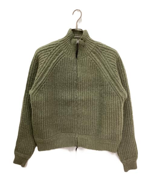 AROUSAL（アローサル）AROUSAL (アローサル) ドライバーズニット グリーン サイズ:3の古着・服飾アイテム