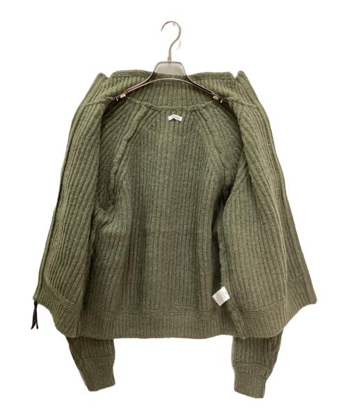 AROUSAL（アローサル）AROUSAL (アローサル) ドライバーズニット グリーン サイズ:3の古着・服飾アイテム