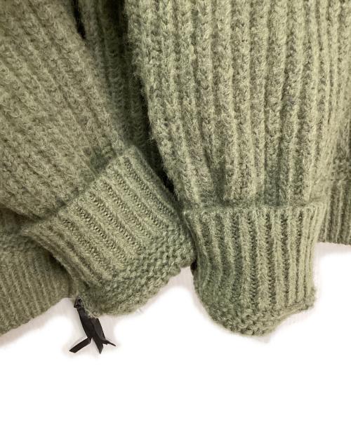 AROUSAL（アローサル）AROUSAL (アローサル) ドライバーズニット グリーン サイズ:3の古着・服飾アイテム