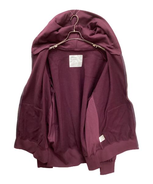 UNTRACE（アントレース）UNTRACE (アントレース) 173ジップフーデイ ボルドー サイズ:2の古着・服飾アイテム