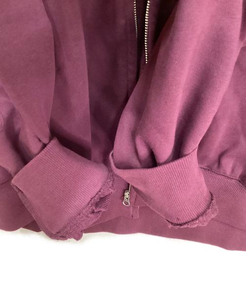 UNTRACE（アントレース）UNTRACE (アントレース) 173ジップフーデイ ボルドー サイズ:2の古着・服飾アイテム