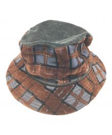 HERMES（エルメス）の古着「ベロアハット」｜ブラウン