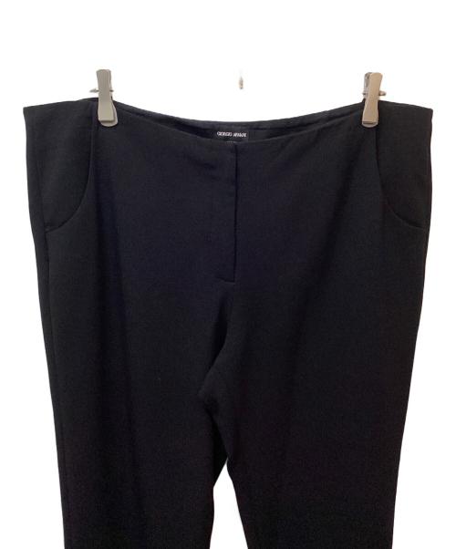GIORGIO ARMANI（ジョルジオアルマーニ）GIORGIO ARMANI (ジョルジオアルマーニ) パンツ ブラック サイズ:表記無しの古着・服飾アイテム