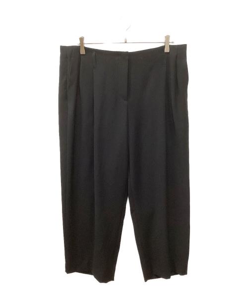 GIORGIO ARMANI（ジョルジョアルマーニ）GIORGIO ARMANI (ジョルジョアルマーニ) タックパンツ ブラック サイズ:50の古着・服飾アイテム