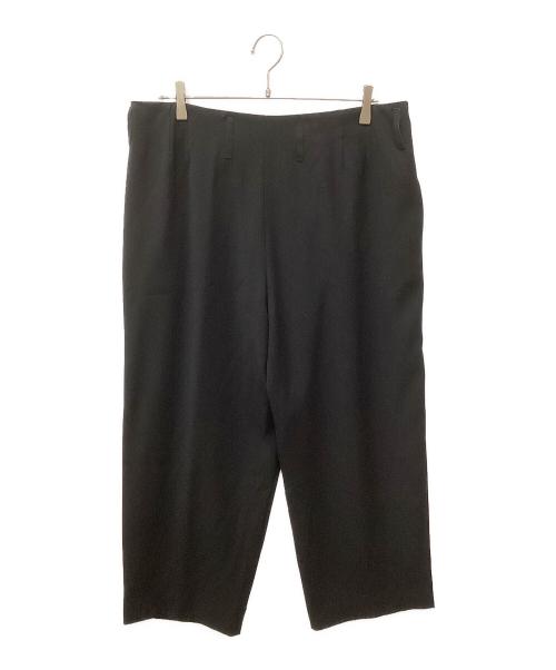 GIORGIO ARMANI（ジョルジョアルマーニ）GIORGIO ARMANI (ジョルジョアルマーニ) タックパンツ ブラック サイズ:50の古着・服飾アイテム