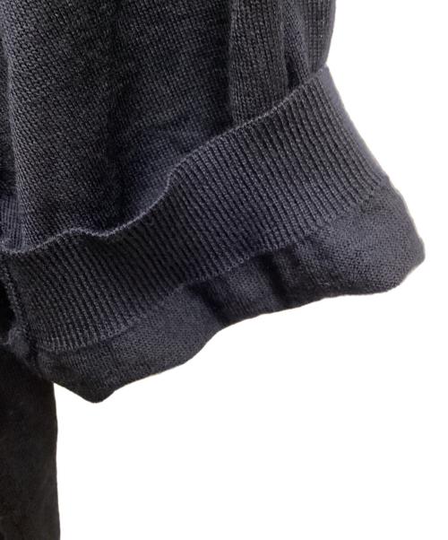 GIORGIO ARMANI（ジョルジョアルマーニ）GIORGIO ARMANI (ジョルジョアルマーニ) 半袖ニット ネイビー サイズ:54の古着・服飾アイテム