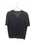 GIORGIO ARMANI（ジョルジョアルマーニ）の古着「半袖ニット」｜ネイビー