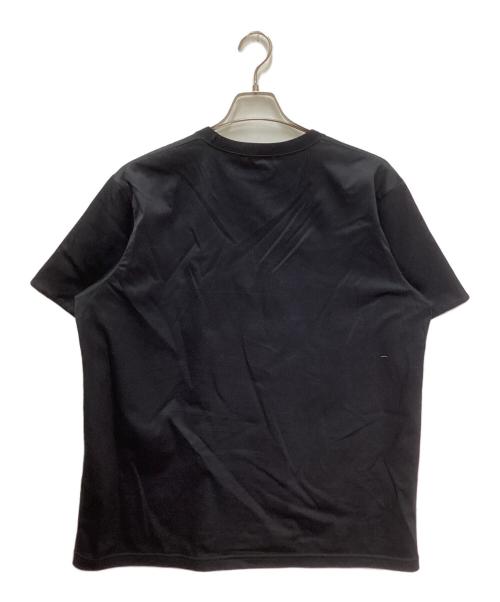GIORGIO ARMANI（ジョルジョアルマーニ）GIORGIO ARMANI (ジョルジョアルマーニ) ロゴプリントTシャツ ネイビー サイズ:50の古着・服飾アイテム