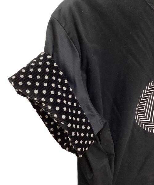 GIORGIO ARMANI（ジョルジョアルマーニ）GIORGIO ARMANI (ジョルジョアルマーニ) ロゴプリントTシャツ ネイビー サイズ:50の古着・服飾アイテム