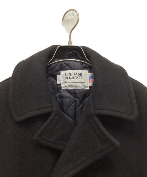 Schott（ショット）Schott (ショット) U.S. 740N PEA JACKET ブラック サイズ:34の古着・服飾アイテム