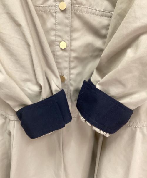 Diagram（ダイアグラム）Diagram (ダイアグラム) ボリュームフレアシャツワンピース ベージュ サイズ:38の古着・服飾アイテム