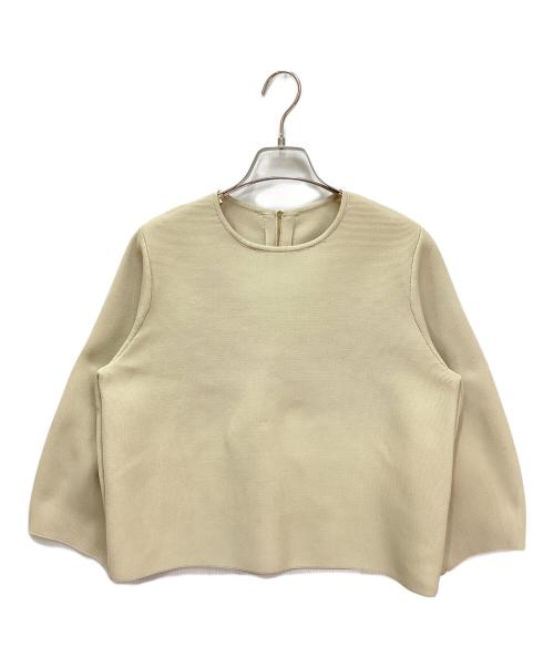 UNFILO（アンフィーロ）UNFILO (アンフィーロ) フォルムニット セットアップ ベージュ サイズ:Mの古着・服飾アイテム
