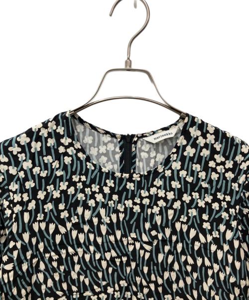 marimekko（マリメッコ）marimekko (マリメッコ) ワンピース ブラック サイズ:36の古着・服飾アイテム
