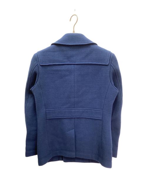 BURBERRY BLACK LABEL（バーバリーブラックレーベル）BURBERRY BLACK LABEL (バーバリーブラックレーベル) Pコート ブルー サイズ:Sの古着・服飾アイテム