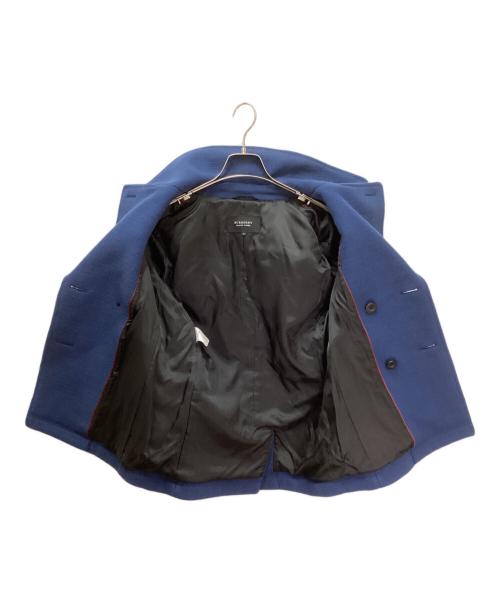 BURBERRY BLACK LABEL（バーバリーブラックレーベル）BURBERRY BLACK LABEL (バーバリーブラックレーベル) Pコート ブルー サイズ:Sの古着・服飾アイテム