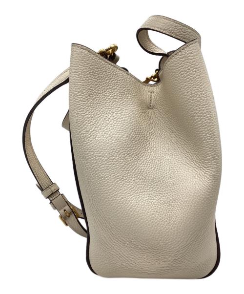 TORY BURCH（トリーバーチ）TORY BURCH (トリーバーチ) マックグロー キャリーオール アイボリーの古着・服飾アイテム