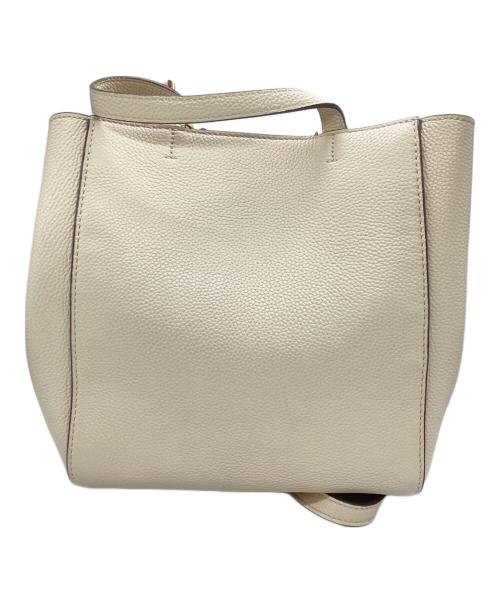 TORY BURCH（トリーバーチ）TORY BURCH (トリーバーチ) マックグロー キャリーオール アイボリーの古着・服飾アイテム