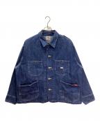 LEE×Manhattan Portageリー×マンハッタンポーテージ）の古着「Coverall Jacket/デニムカバーオールジャケット」｜インディゴ