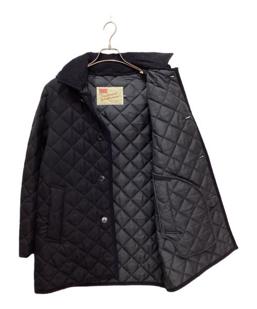 Traditional Weatherwear（トラディショナルウェザーウェア）Traditional Weatherwear (トラディショナルウェザーウェア) キルティングジャケット ネイビー サイズ:38の古着・服飾アイテム