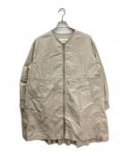 RAY BEAMSレイ ビームス）の古着「バックタックジップコート」｜ベージュ
