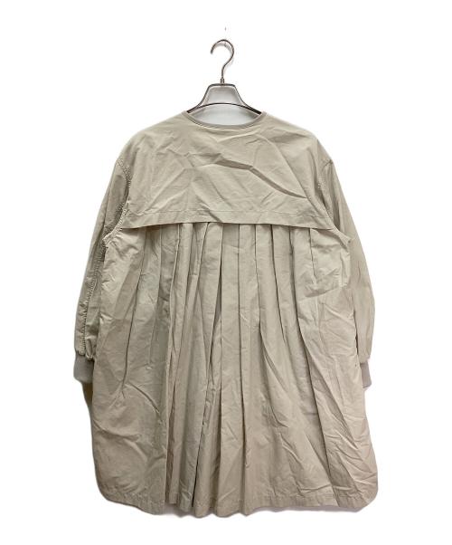 RAY BEAMS（レイ ビームス）RAY BEAMS (レイ ビームス) バックタックジップコート ベージュ サイズ:ーの古着・服飾アイテム