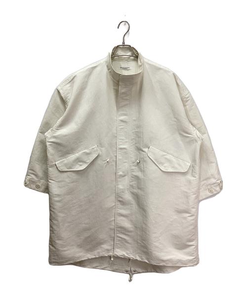 BEAUTY&YOUTH（ビューティーアンドユース）BEAUTY&YOUTH (ビューティーアンドユース) モッズコート ホワイト サイズ:Sの古着・服飾アイテム