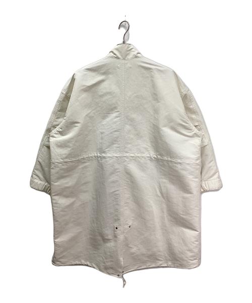 BEAUTY&YOUTH（ビューティーアンドユース）BEAUTY&YOUTH (ビューティーアンドユース) モッズコート ホワイト サイズ:Sの古着・服飾アイテム