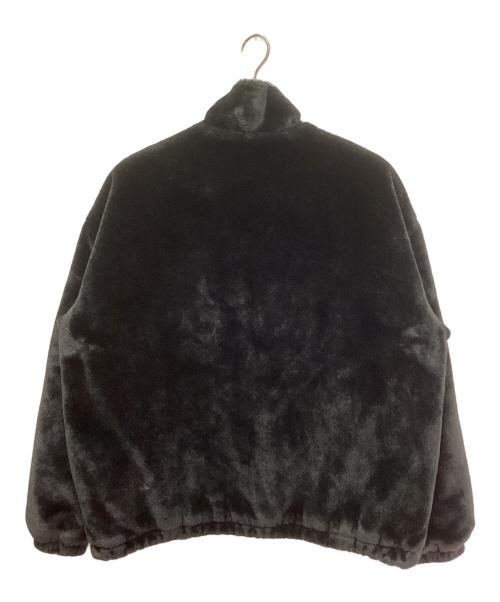 TOWN CRAFT（タウンクラフト）TOWN CRAFT (タウンクラフト) Stand Collar Far Blouson/スタンドカラーファーブルゾン ブラック サイズ:Mの古着・服飾アイテム