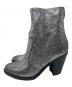 DIESEL (ディーゼル) ショートブーツ シルバー サイズ:39：7000円