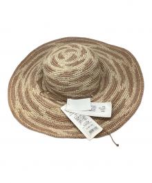 HELEN KAMINSKI（ヘレンカミンスキー）の古着「ラフィアハット」｜ベージュ