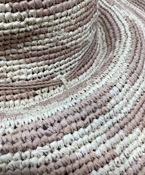 HELEN KAMINSKI（ヘレンカミンスキー）HELEN KAMINSKI (ヘレンカミンスキー) ラフィアハット ベージュ サイズ:表記なし 未使用品の古着・服飾アイテム