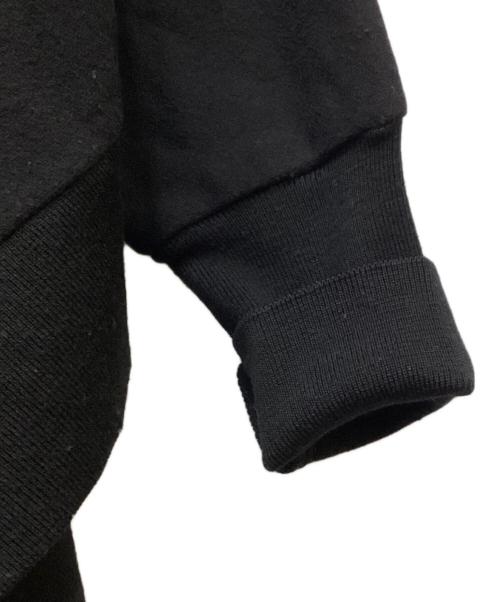 Y-3（ワイスリー）Y-3 (ワイスリー) レオパード柄切替ポンチョ ブラック サイズ:表記なし(実寸をご確認ください)の古着・服飾アイテム