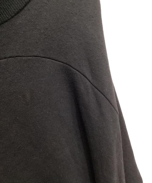 Y-3（ワイスリー）Y-3 (ワイスリー) レオパード柄切替ポンチョ ブラック サイズ:表記なし(実寸をご確認ください)の古着・服飾アイテム
