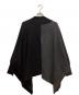 Y-3 (ワイスリー) レオパード柄切替ポンチョ ブラック サイズ:表記なし(実寸をご確認ください)：6000円