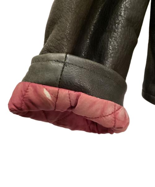 WTAPS（ダブルタップス）WTAPS (ダブルタップス) ダブルライダースジャケット ブラウン サイズ:2の古着・服飾アイテム