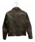 WTAPS (ダブルタップス) ダブルライダースジャケット ブラウン サイズ:2：35000円