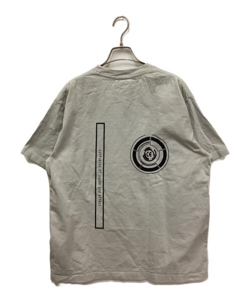 C.E（シーイー）C.E (シーイー) OVERDYE CAUSE AND EFFECT T グレー サイズ:Lの古着・服飾アイテム