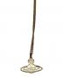 Vivienne Westwood (ヴィヴィアンウエストウッド) THIN LINES FLAT ORB PENDANT ゴールド：9000円