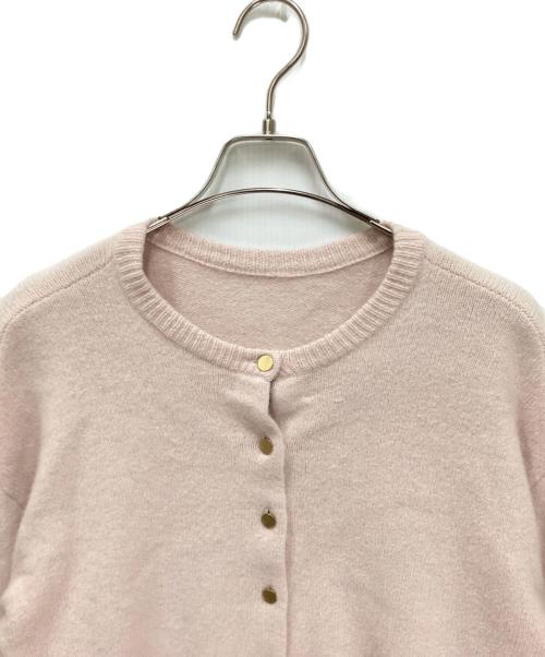 La boutique BonBon（ラブティックボンボン）La boutique BonBon (ラブティックボンボン) ヘアリーウール前後2WAYカーディガン ピンク サイズ:Freeの古着・服飾アイテム