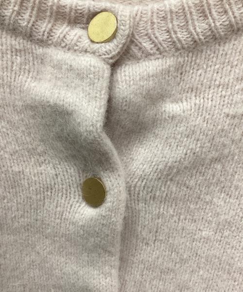 La boutique BonBon（ラブティックボンボン）La boutique BonBon (ラブティックボンボン) ヘアリーウール前後2WAYカーディガン ピンク サイズ:Freeの古着・服飾アイテム