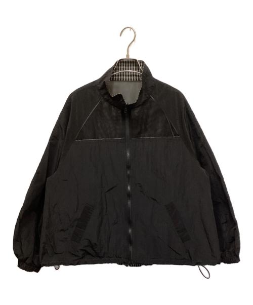 MAISON SPECIAL（メゾンスペシャル）MAISON SPECIAL (メゾンスペシャル) Reversible Plaid Pattern Blouson/リバーシブルプラッドパターンブルゾン グレー×ブラック サイズ:FREEの古着・服飾アイテム