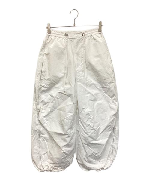 MAISON SPECIAL（メゾンスペシャル）MAISON SPECIAL (メゾンスペシャル) Color Piping Parachute Pants/カラーピッピングパラシュートパンツ ホワイト サイズ:36の古着・服飾アイテム