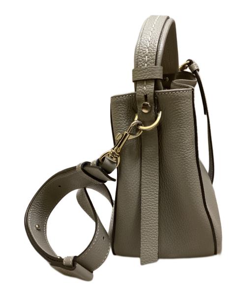 ANAYI（アナイ）ANAYI (アナイ) レザー2WAYバッグ ベージュの古着・服飾アイテム