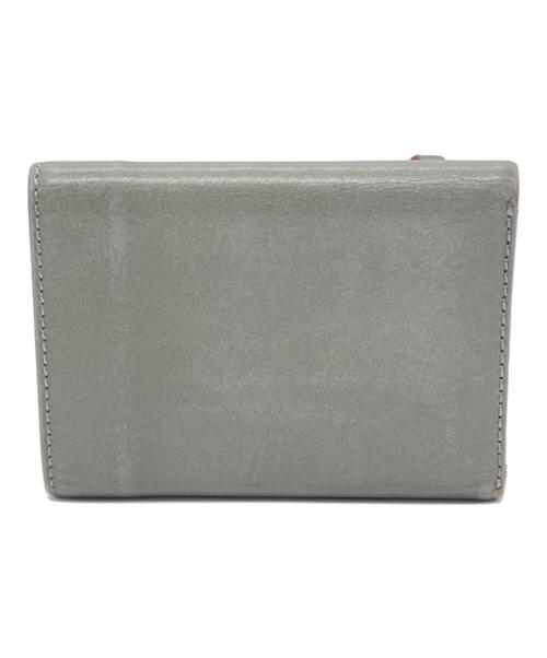 CACUMA（カクマ）CACUMA (カクマ) コンパクトレザーウォレット グレーの古着・服飾アイテム