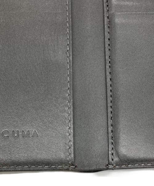 CACUMA（カクマ）CACUMA (カクマ) コンパクトレザーウォレット グレーの古着・服飾アイテム