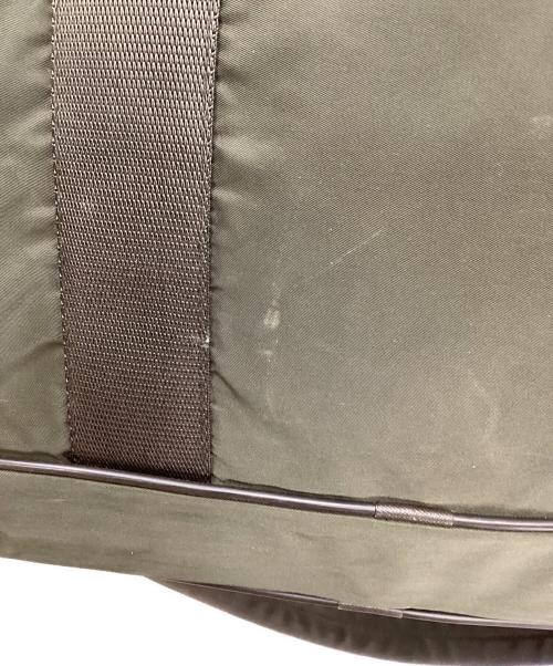 PRADA（プラダ）PRADA (プラダ) サフィアーノレザー×ナイロンボストンバッグ オリーブの古着・服飾アイテム